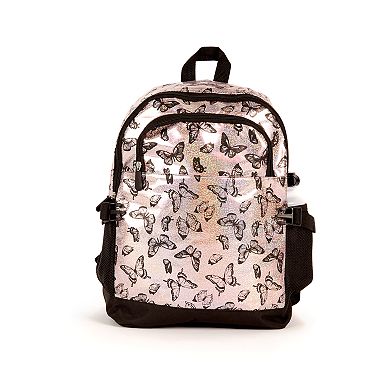 3D Butterfly 5-Piece Backpack Set