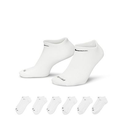 Men's Nike 6-pack Everyday Plus Lightweight No-Show Training Socks