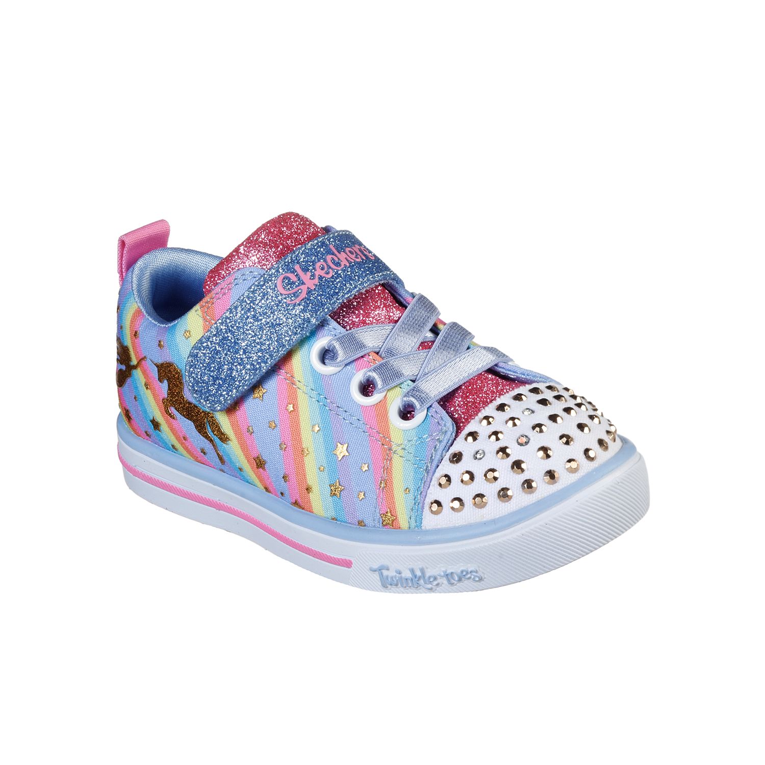 rainbow light up skechers