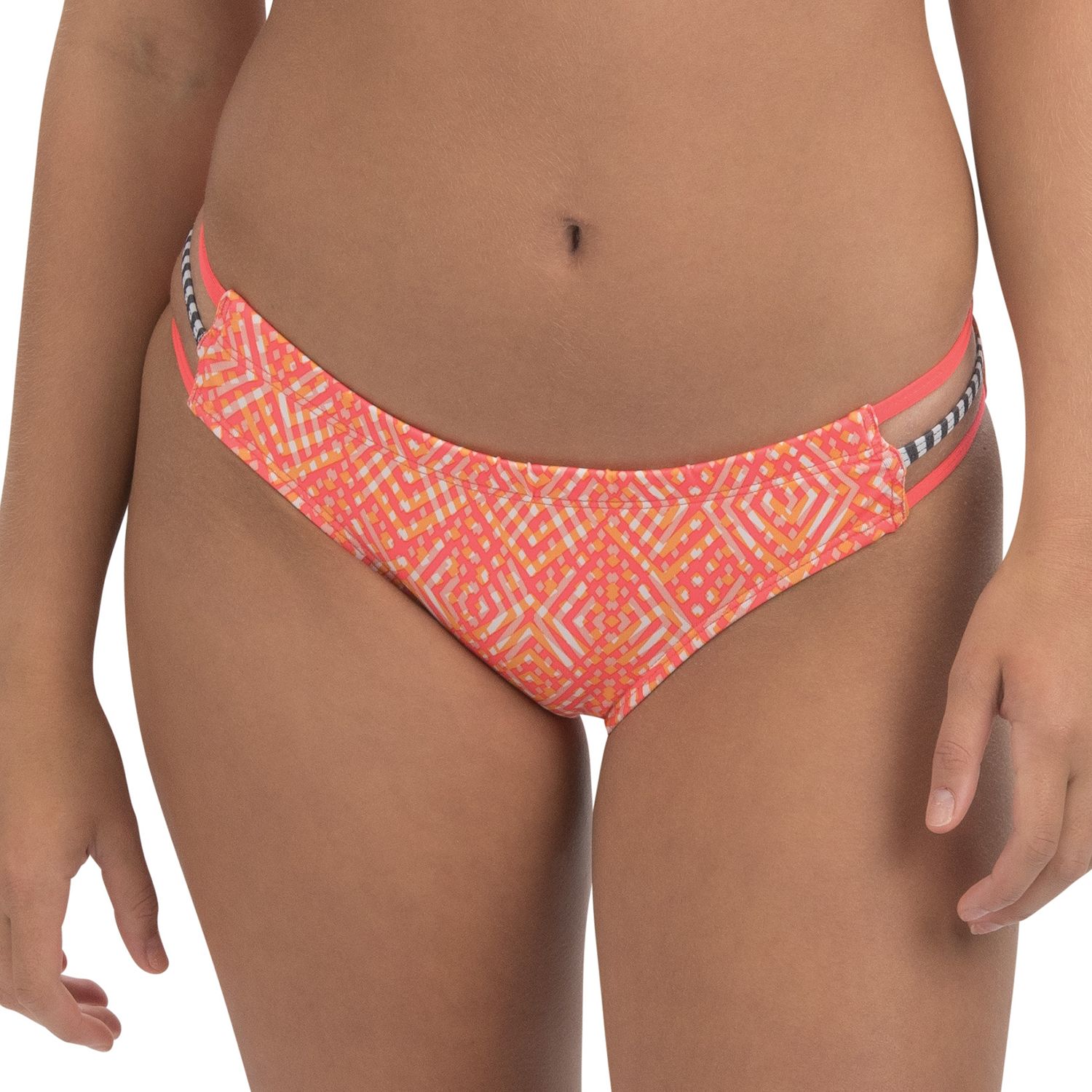 orange swimsuit bottoms