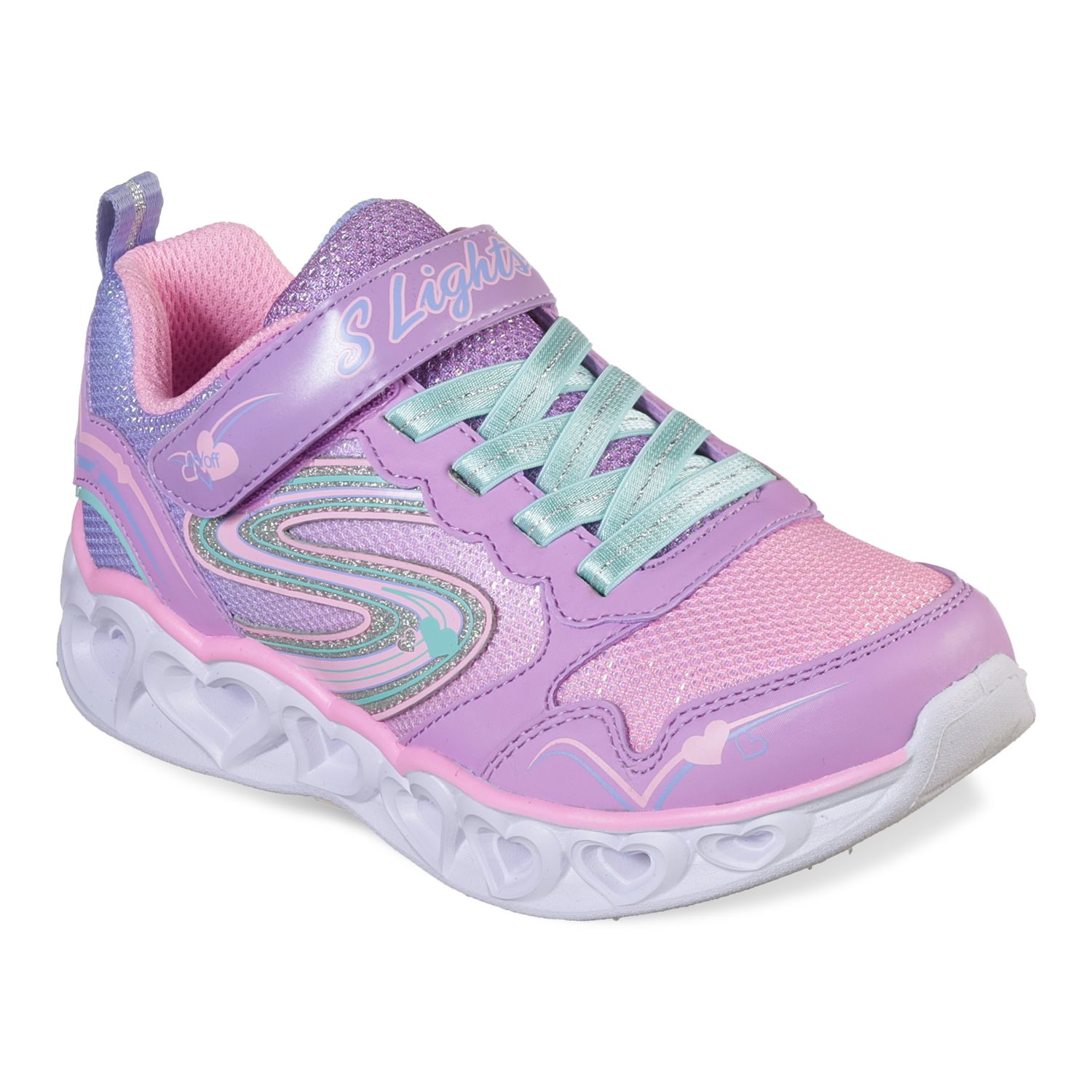 girls light up skechers