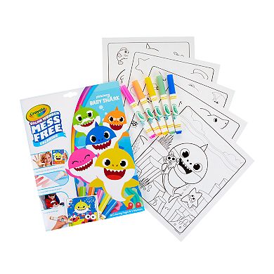 Crayola Baby Shark Color Wonder Mess-Free Coloring Pages