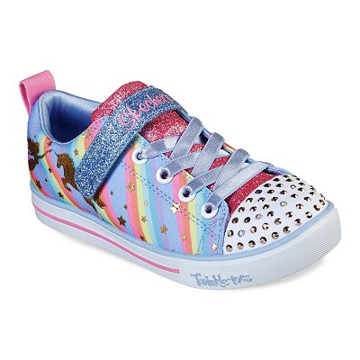 Girls light up sketchers online