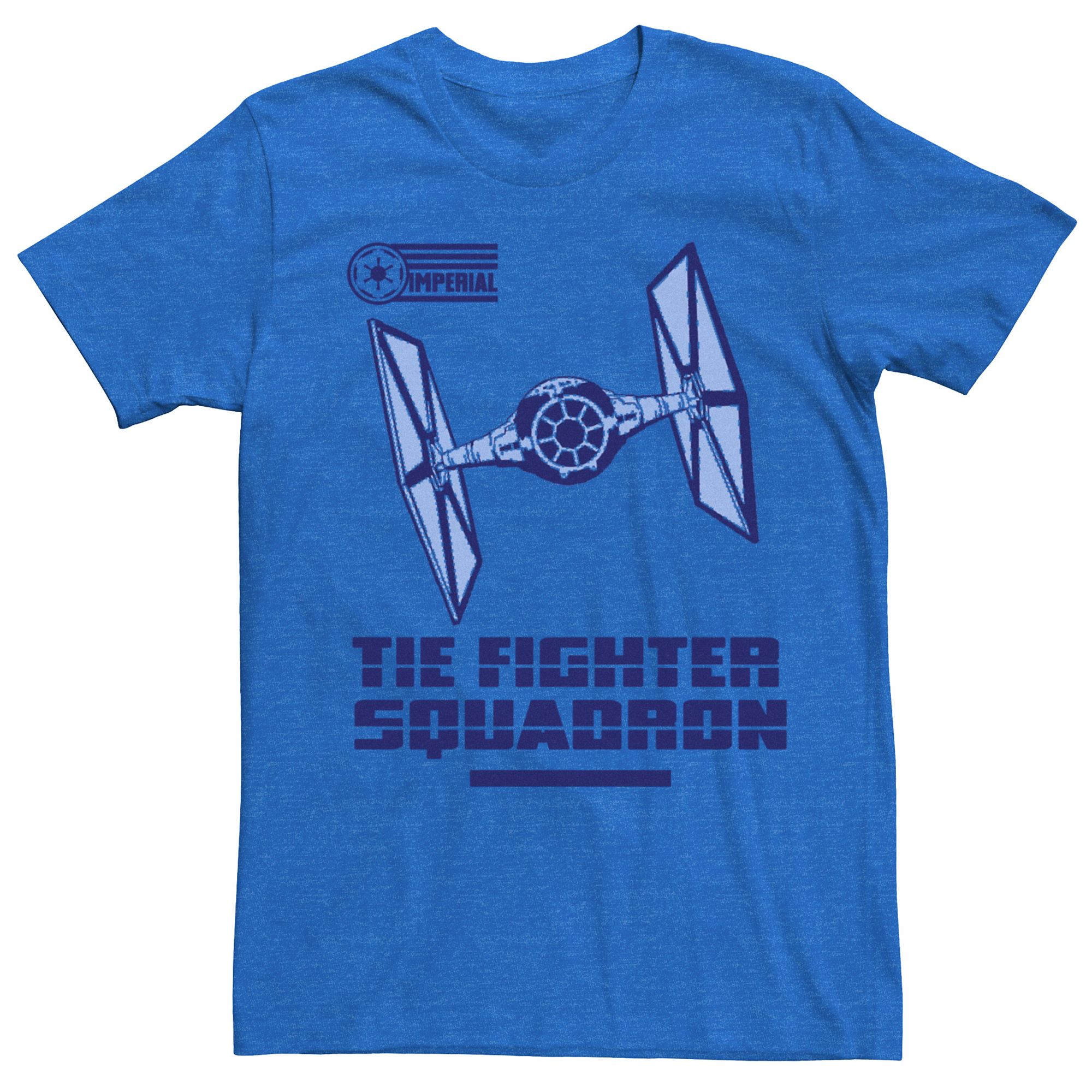 Mens Star Wars Tie Fighter Squadron Tee, Size: Small, Royal Grey