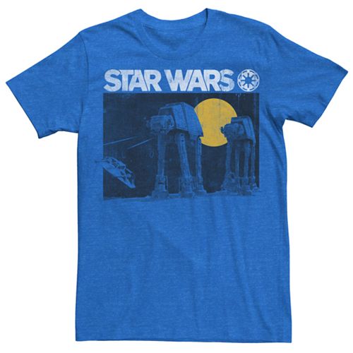 men's star wars vintage logo tee