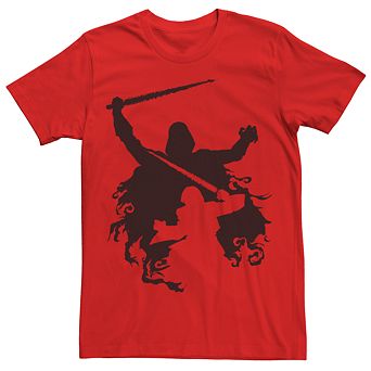 Men's Star Wars Darth Vader Luke Skywalker Duel Shadows Tee
