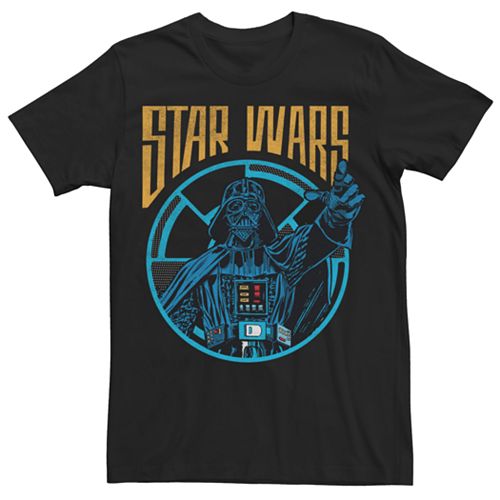 men's star wars vintage psych rebels tee