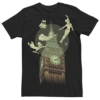 Disney's Peter Pan Group Shot Big Ben Men's Tee