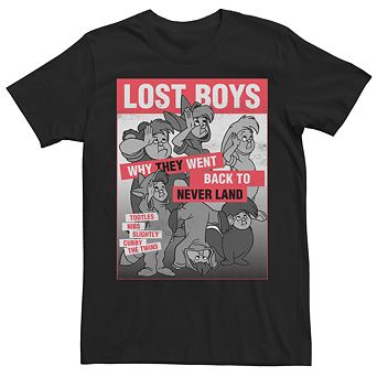Disney's Peter Pan Lost Boys Vintage Poster Men's Tee