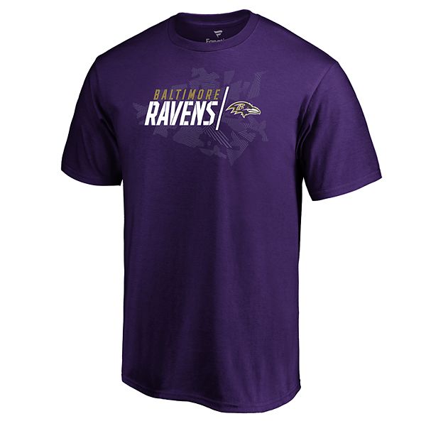 Men's Baltimore Ravens Short Sleeve Crewneck Geo Drift Tee