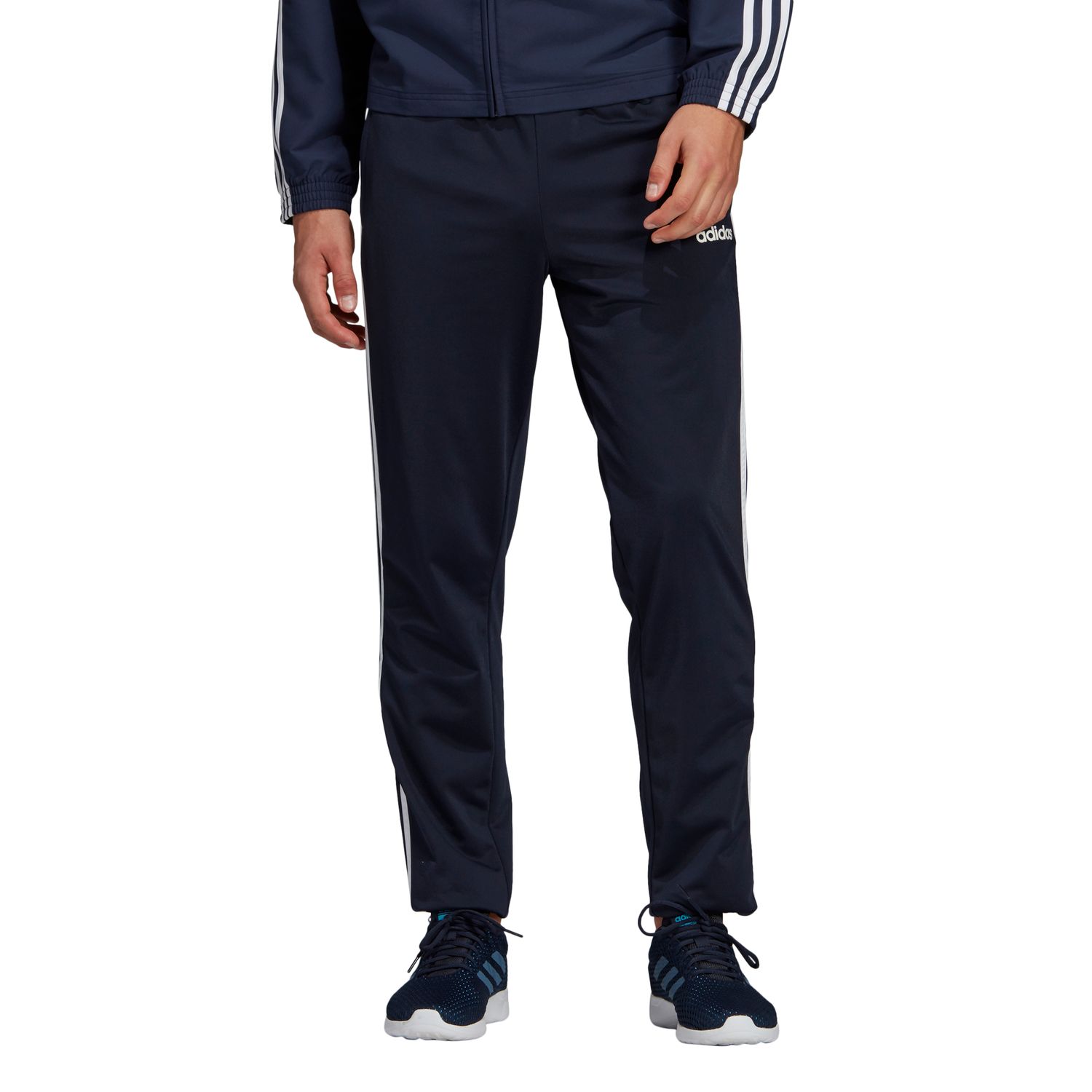 men's adidas tricot tapered pants