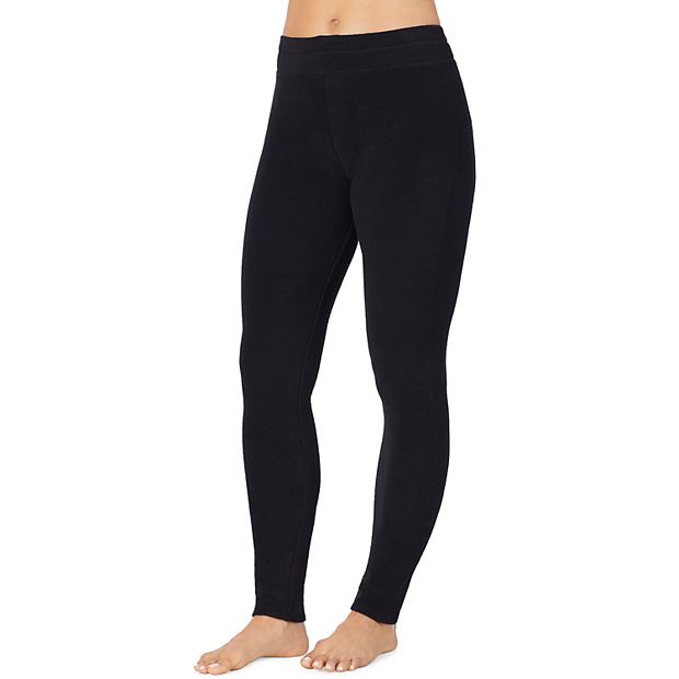 Cuddl Duds Fleece Wear Stretch Leggings