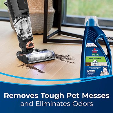 BISSELL Multi-Surface Pet Floor Cleaning Formula for CrossWave & SpinWave Series - 80 oz.