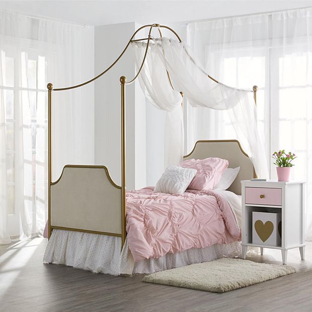 Bed on sale canopy twin