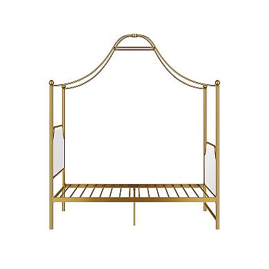 Little Seeds Monarch Hill Clementine Twin Canopy Bed