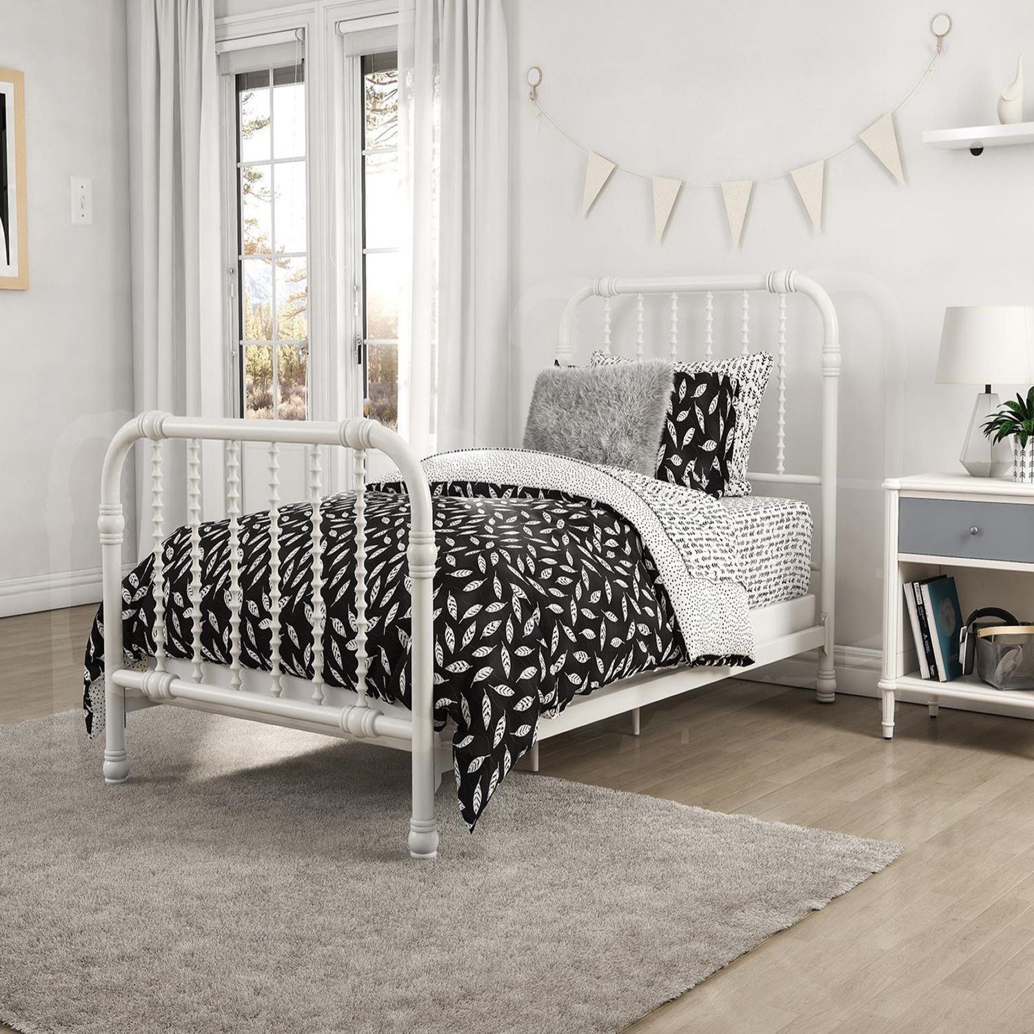 twin bed set for little girl