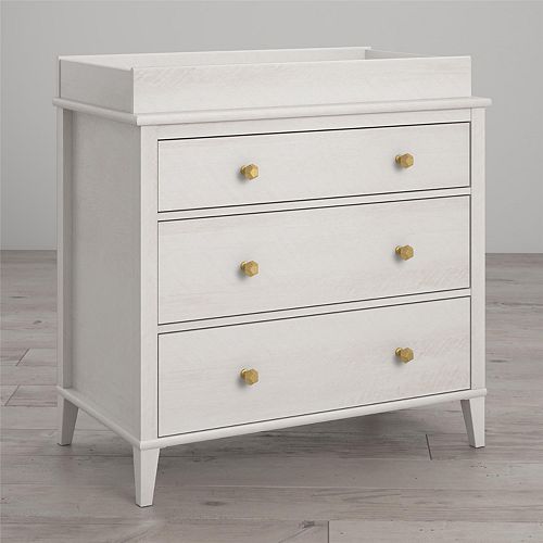 Little Seeds Monarch Hill Poppy 3 Drawer Change Table