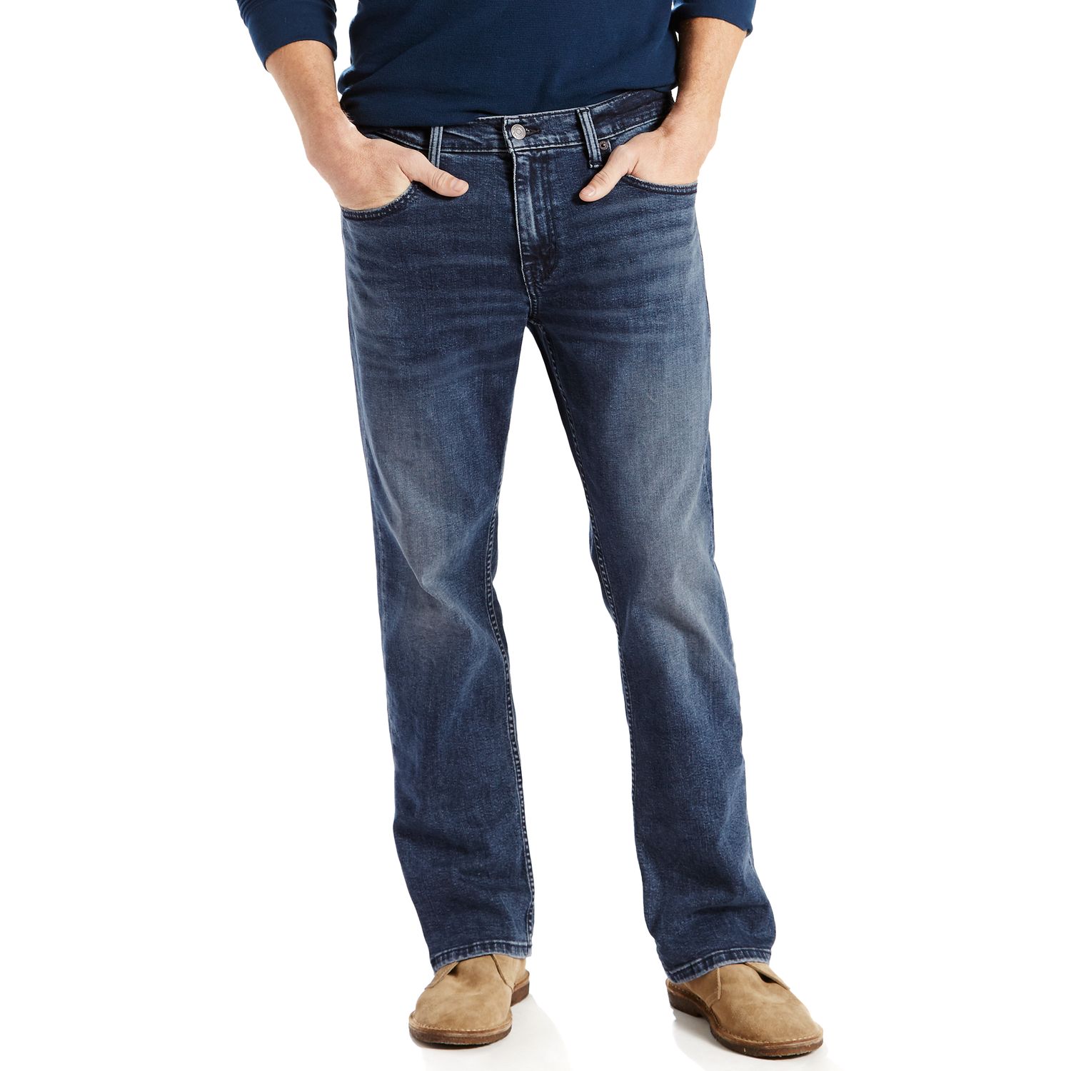 mens jeans with stripe down side