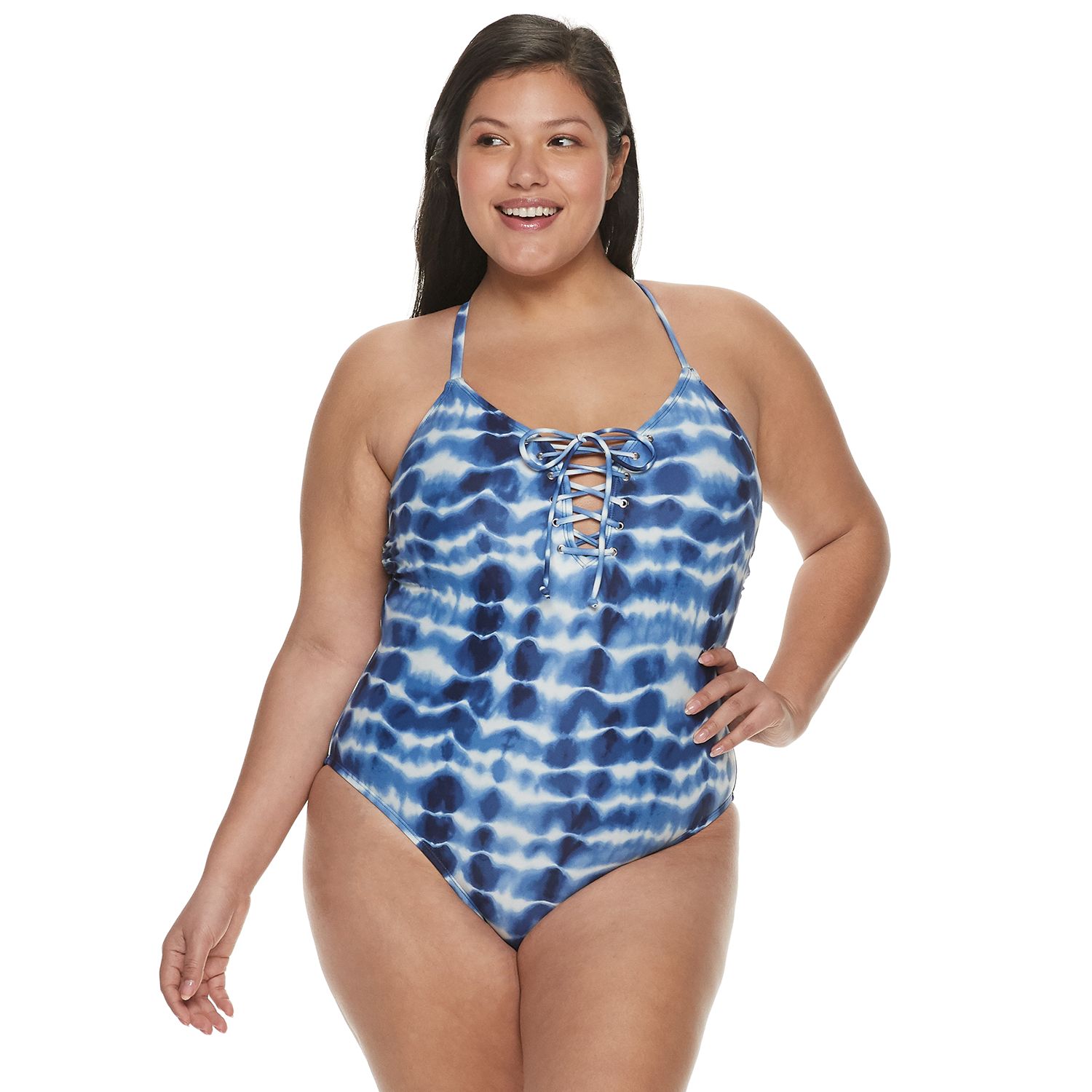 kohls junior plus swimwear