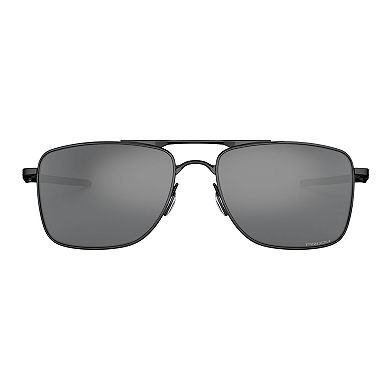 Oakley Gauge 8 OO4124 62mm Rectangle Mirrored Sunglasses