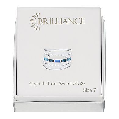 Brilliance 5-Band Ring with Swarovski Crystals