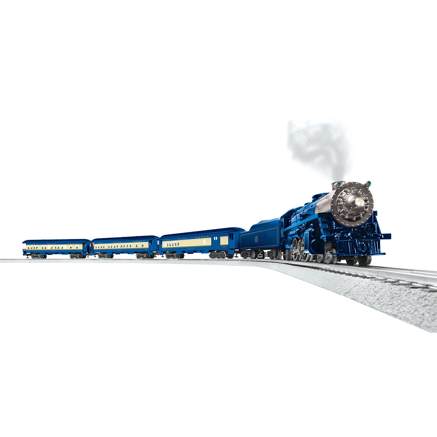 bachmann blue comet train set