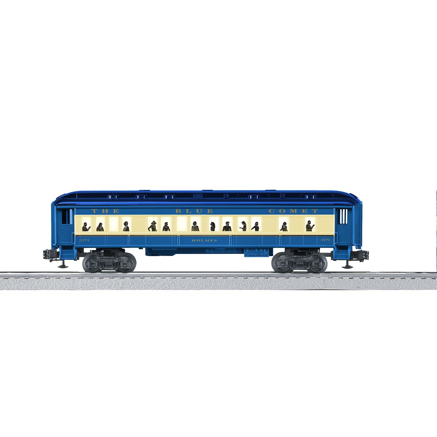 blue comet model train