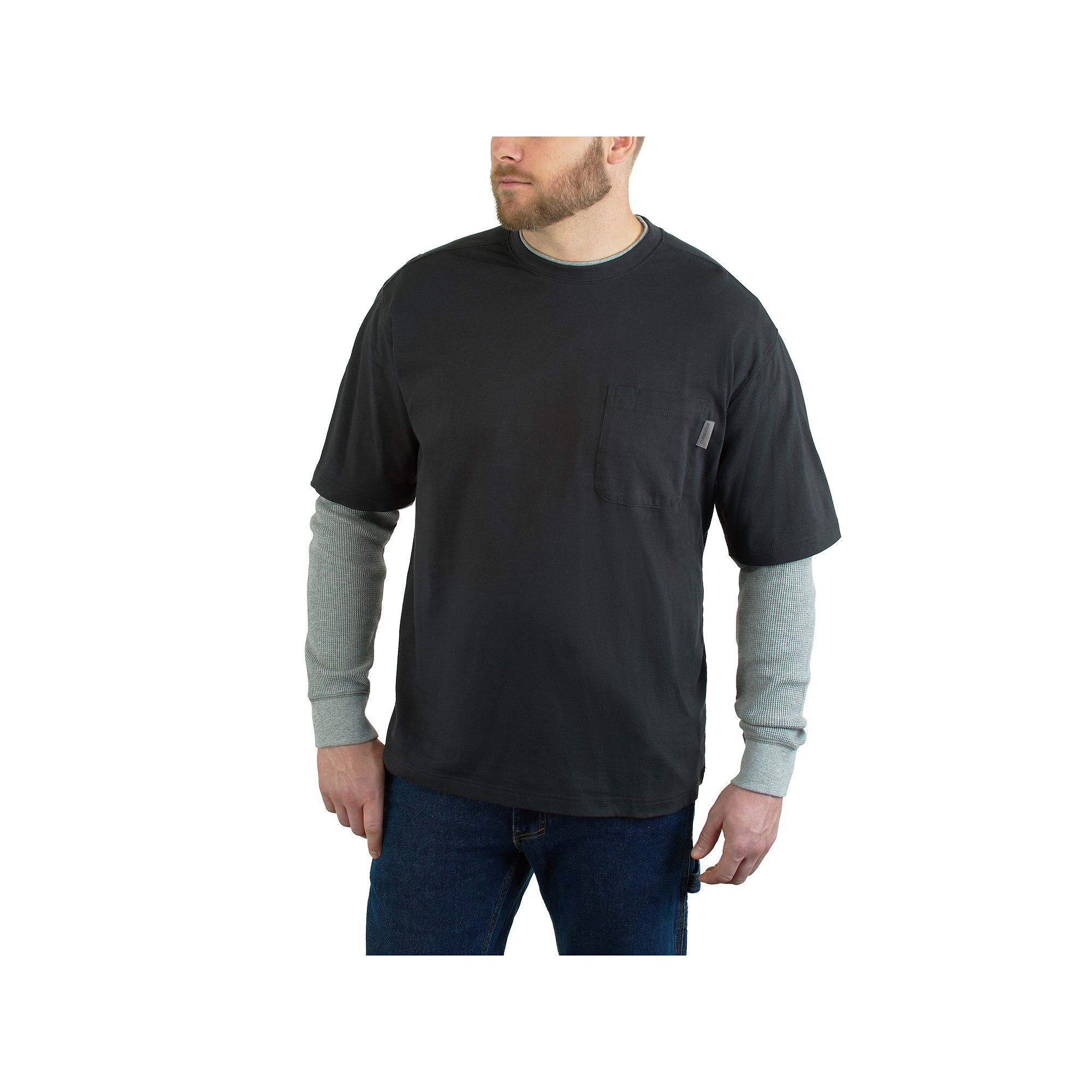 Mens Wolverine Miter Tee, Size: Small, Black