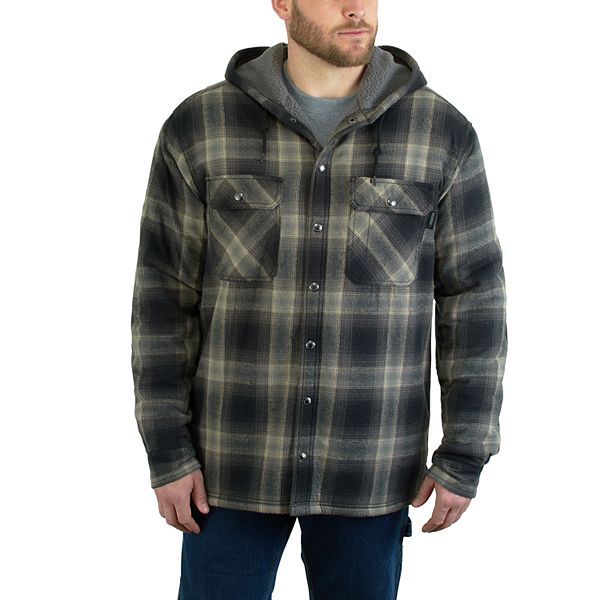 wolverine lined shirt jacket