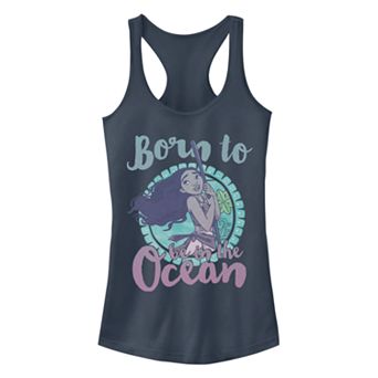 Juniors' Disney's Moana Born To Be Racerback Tank Top