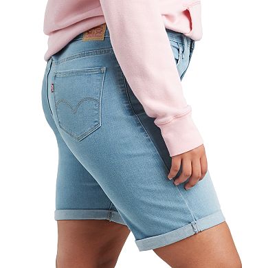 Plus Size Levi's® Shaping Bermuda Jean Shorts