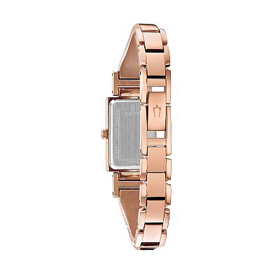 Bulova Women's Diamond Accent Half-Bangle Watch