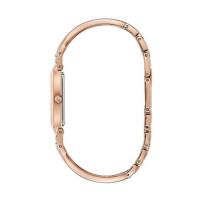 Bulova Women\'s Diamond-Accent Gold Bangle Watch Bulova Women main image 4