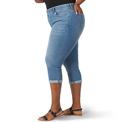 Plus Size Lee Flex Motion Capri Jeans