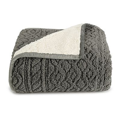 Cuddl Duds Sherpa Throw