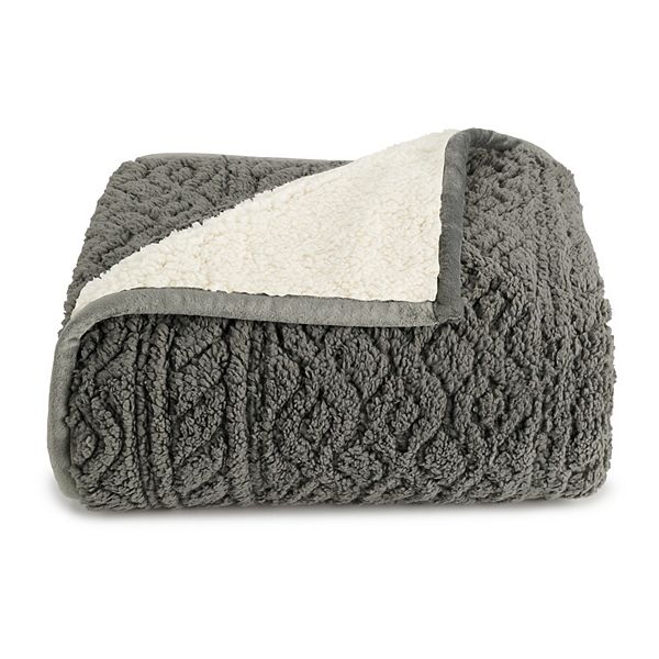 Cuddl Duds® Sherpa Throw