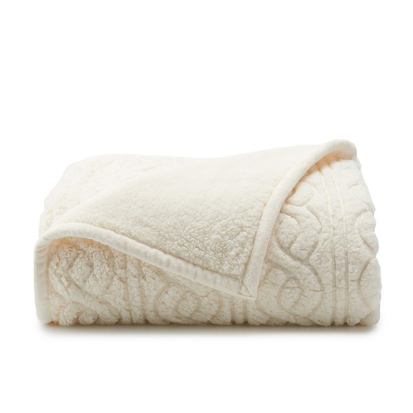 Cuddl Duds® Sherpa Throw