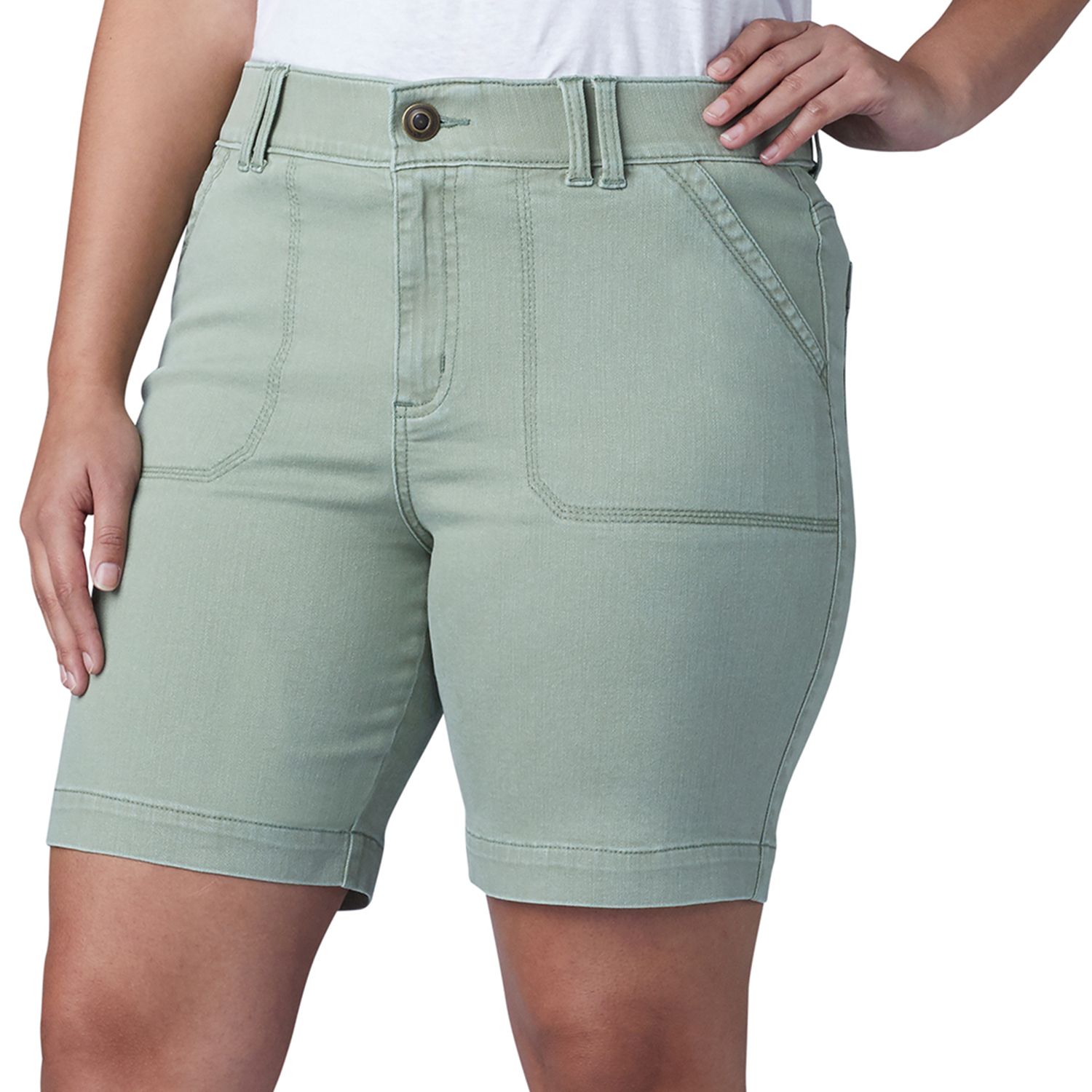 kohls womens plus size shorts