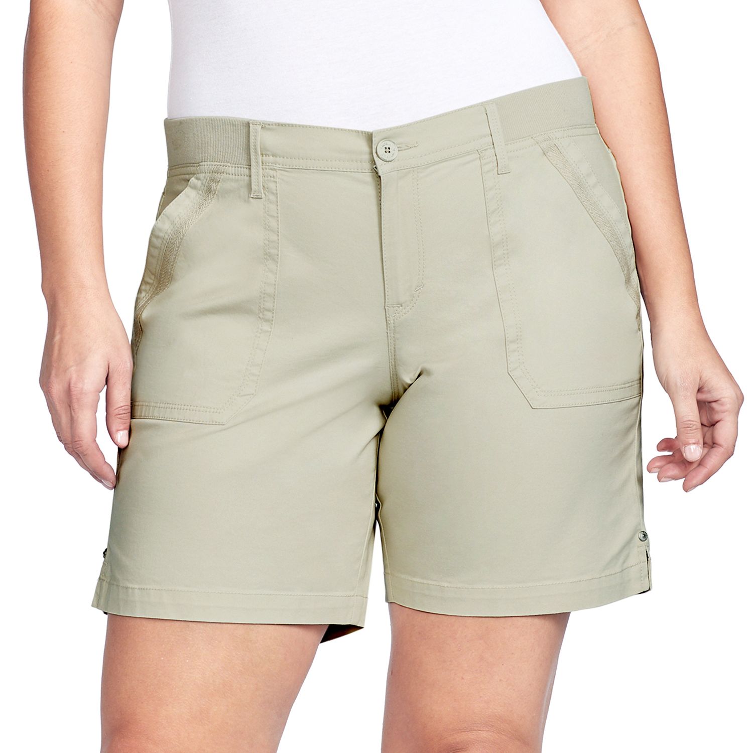 kohls womens plus size shorts