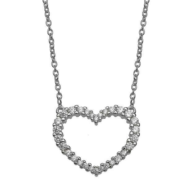 Kohls gold hot sale heart necklace