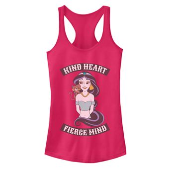 Juniors Disney Aladdin Jasmine "Kind Heart Fierce Mind" Tank Top