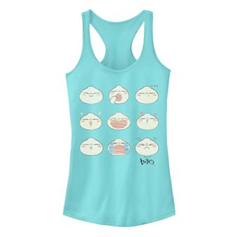 Juniors' Disney's Pixar Bao Emotions Feels Ideal Racerback Tank Top