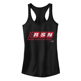 Disney / Pixar's Cars Juniors' Racing Sports Network Logo Racerback Tank Top