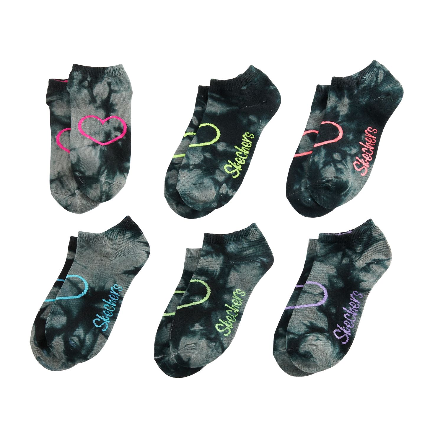 skechers trainer socks ladies
