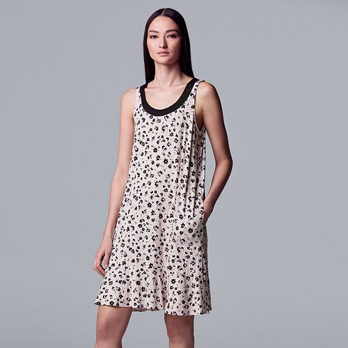 Women's Simply Vera Vera Wang Printed Chemise