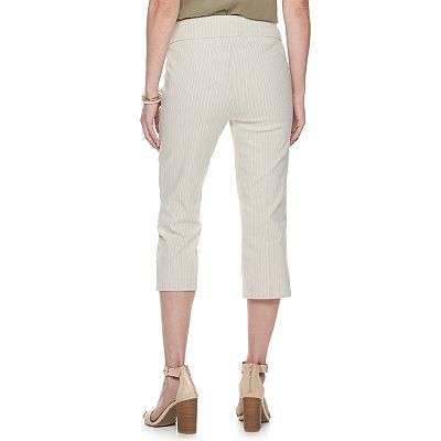Women s Dana Buchman Millennium Striped Capris