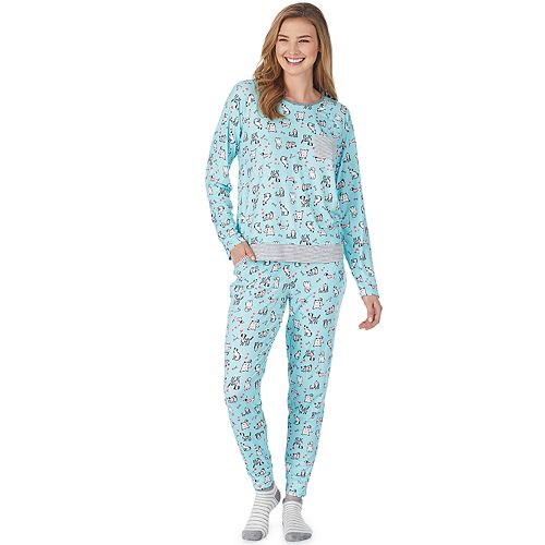 cuddl duds jogger pajamas