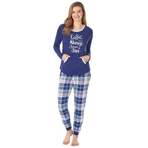Women's Cuddl Duds 2-Piece Knit Pajama Set