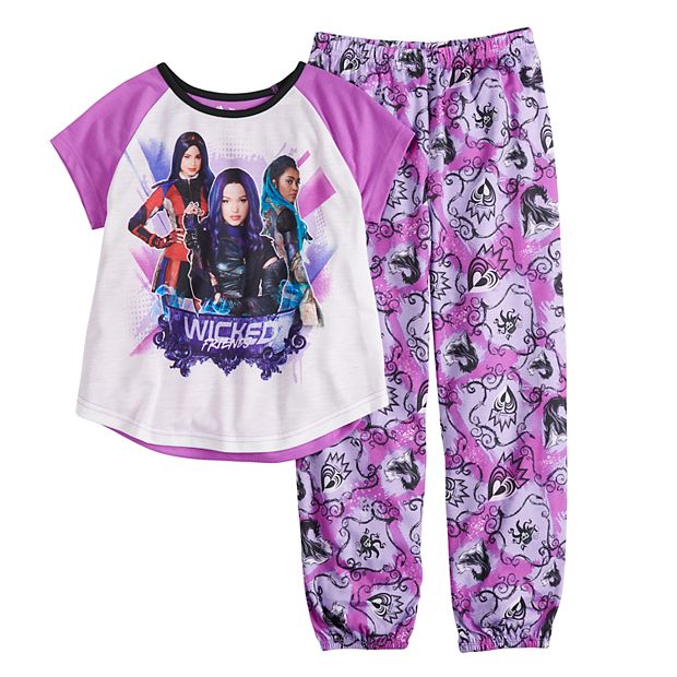 Girls 6 14 Disney s Descendants Girls Pajama Set