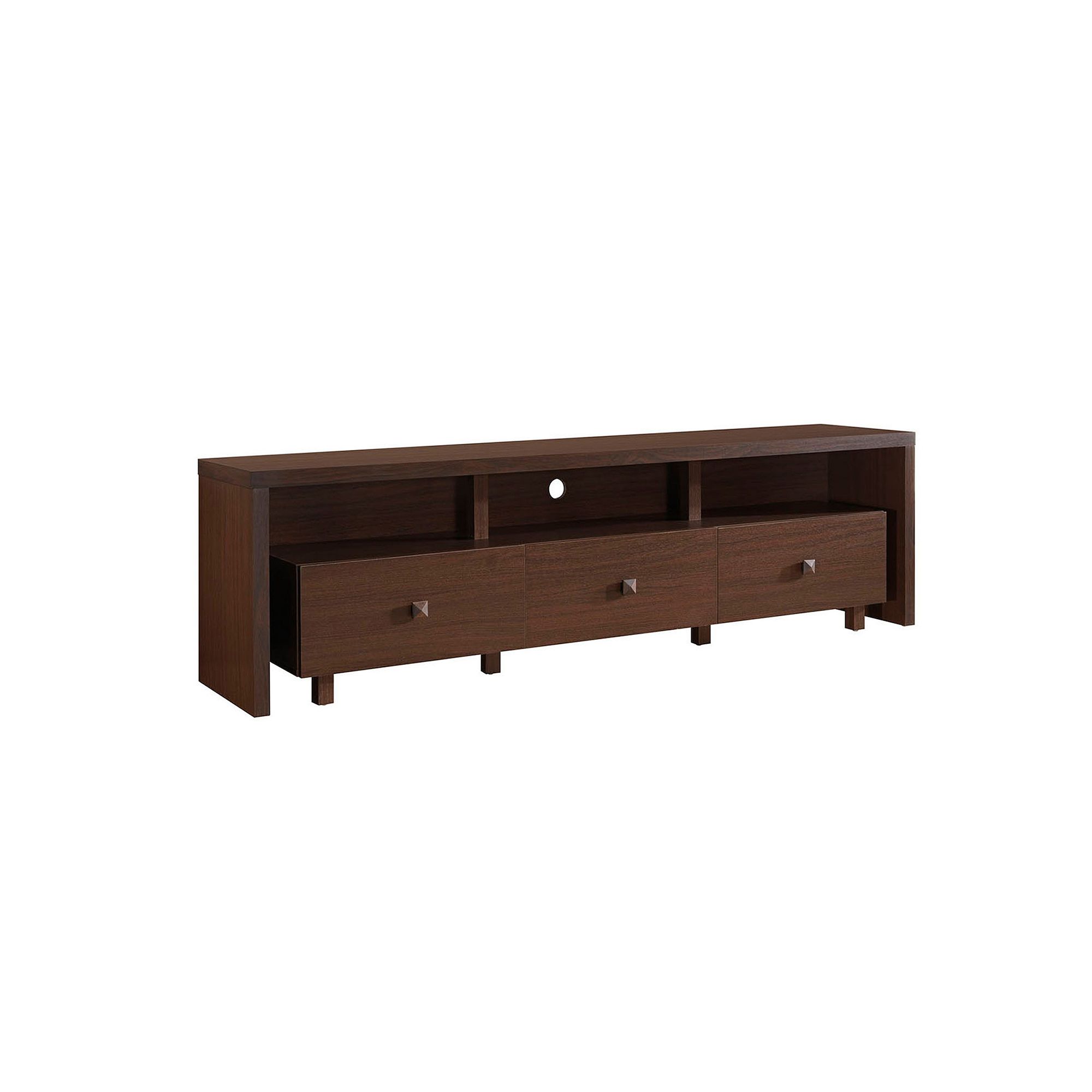Techni Mobili Elegant TV Stand - Up To 75 TV, Brown